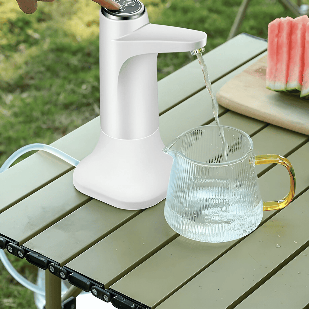 Automatic USB Rechargeable Water Dispenser Pump for Bottled Water – Smart One-Touch Electric Pump
