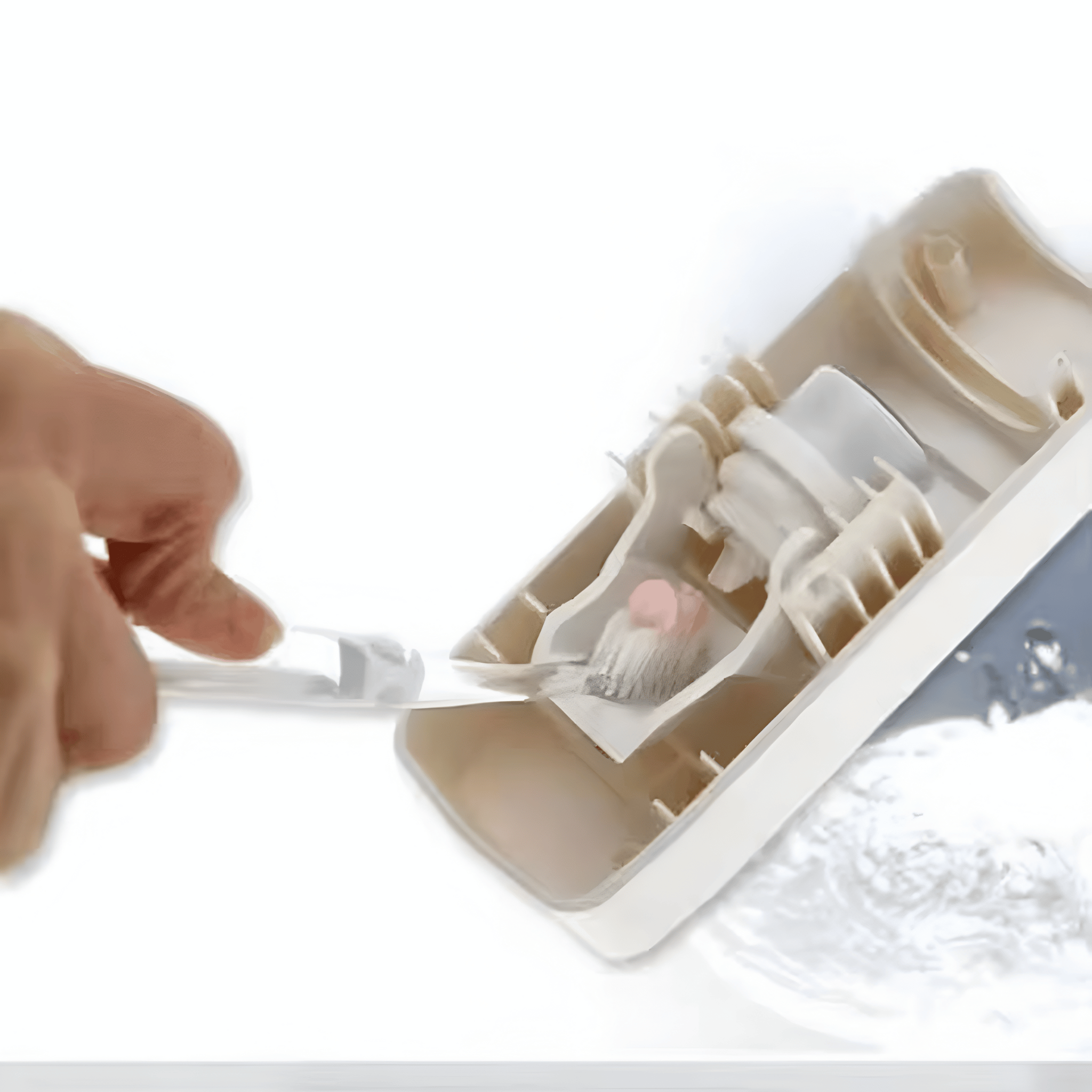 Automatic Toothpaste Dispenser with Toothbrush Holder  Wall Mounted Touch Me Set