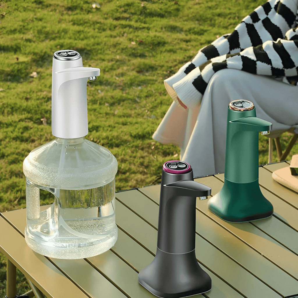 Automatic USB Rechargeable Water Dispenser Pump for Bottled Water – Smart One-Touch Electric Pump