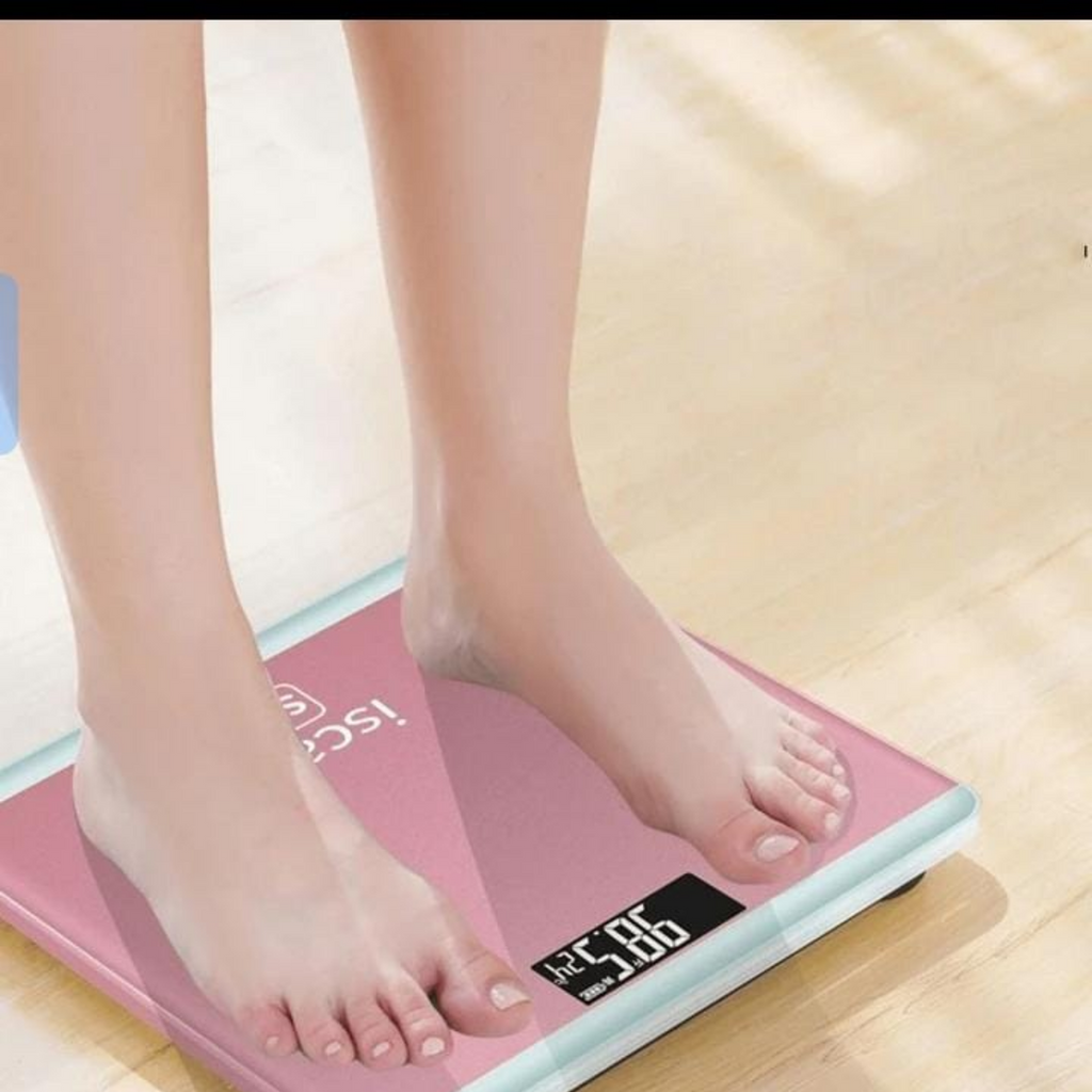 iScale SE Digital Smart Weighing Scale – LED Display with Temperature Sensor